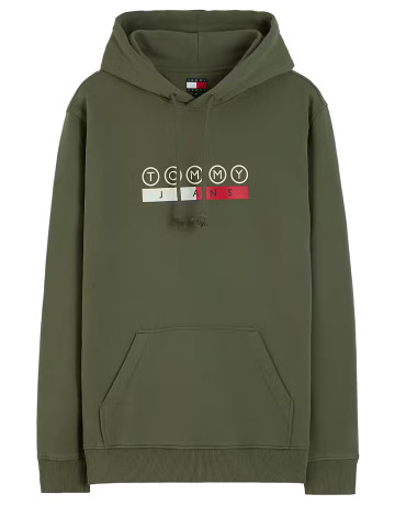 SUDADERA HOMBRE  TOMMY HILFIGER TJM REG DNA PLAY HOODIE