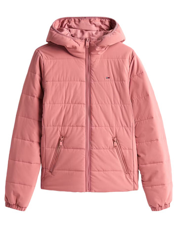CAZADORA ACOLCHADA MUJER TOMMY JEANS ENTALLADA CON CAPUCHA