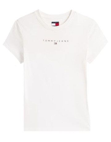 CAMISETA MUJER  TOMMY HILFIGER TJW SLIM BLING LINEAR TEE EXT