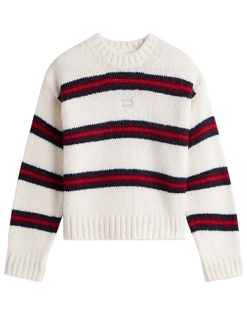 JERSEY DE RAYAS MUJER TOMMY JEANS LOGO PARCHE