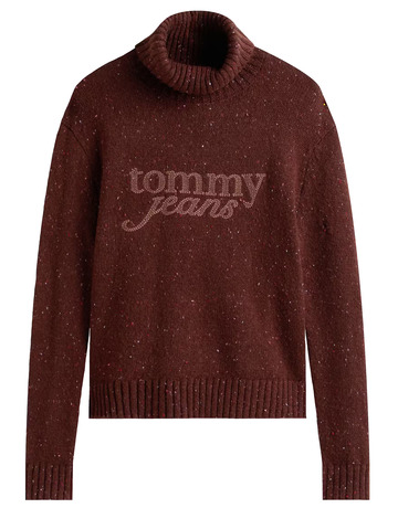 JERSEY MUJER TOMMY JEANS CUELLO TORTUGA