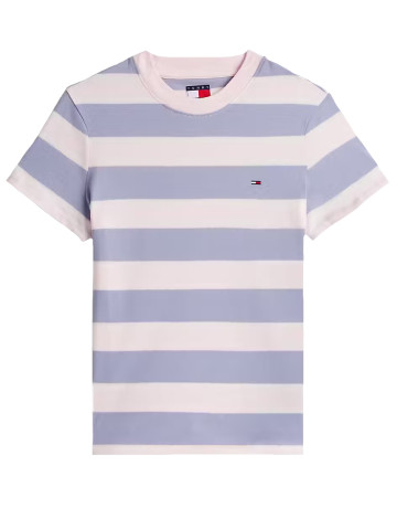 CAMISETA MUJER  TOMMY HILFIGER TJW REG S FLAG JERSEY SS TEE E