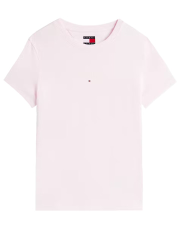 CAMISETA MUJER  TOMMY HILFIGER TJW SLIM MULTI LINEAR SS TEE