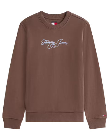 SUDADERA MUJER  TOMMY HILFIGER TJW REG ESS LOGO 1 CREW EXT