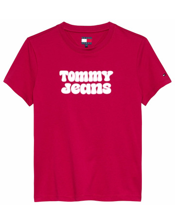 Añadir a la cesta CAMISETA MUJER TOMMY JEANS CON LOGO FIT REGULAR CAMISETA MUJER TOMMY JEANS CON LOGO FIT REGULAR
