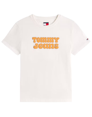 CAMISETA MUJER TOMMY JEANS CON LOGO FIT REGULAR