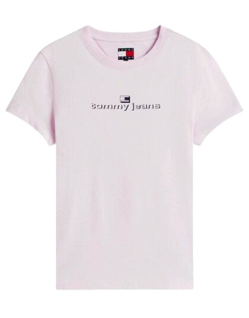 MUJER TJW SLIM ESS LOGO 1 TEE EXT TN9
