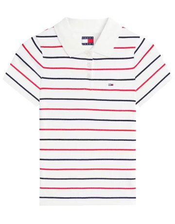 POLO MUJER  TOMMY HILFIGER TJW SLIM RIB SS POLO