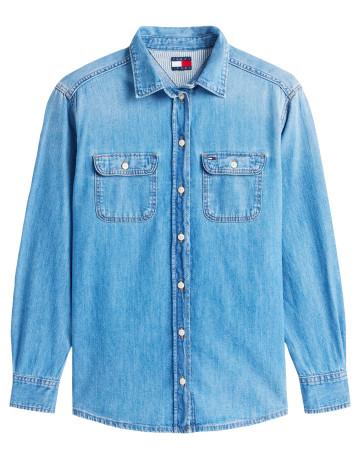 MUJER REG WSTRN DENIM SHIRT EXT BJ80 1AB