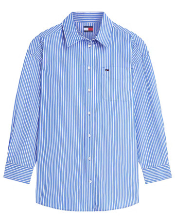 CAMISA MUJER  TOMMY HILFIGER TJW OVS ESSENTIAL SHIRT EXT