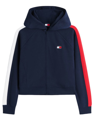 SUDADERA MUJER  TOMMY HILFIGER TJW REG BADGE TRACK HOOD EXT
