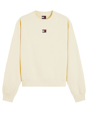 SUDADERA MUJER  TOMMY HILFIGER BOXY BADGE CREW