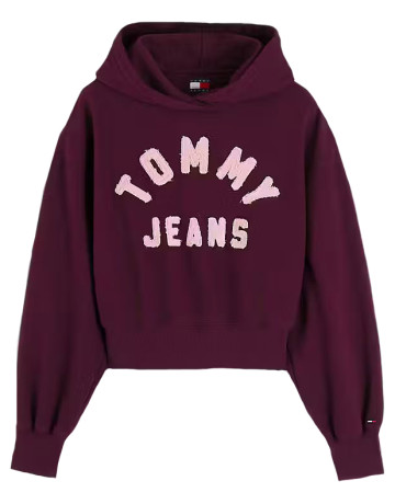 SUDADERA MUJER  TOMMY HILFIGER TJW OVS SH TOMMY ARCH HOODIE