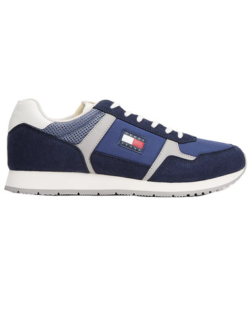 ZAPATILLA HOMBRE TOMMY JEANS CON LOGO Y TEXTURAS MIXTAS
