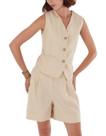 ABRIGO MUJER  YES ZEE GILET DONNA