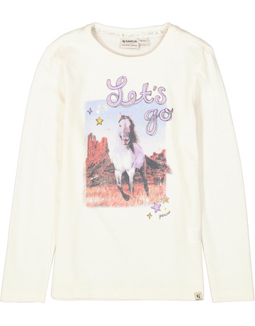 CAMISETA NIÑA  GARCIA JEANS H54401_GIRLS T-SHIRT LS
