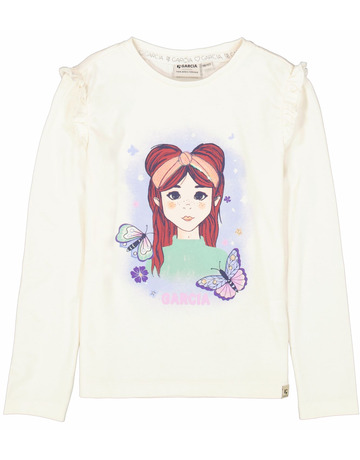 CAMISETA NIÑA  GARCIA JEANS I54602_GIRLS T-SHIRT LS