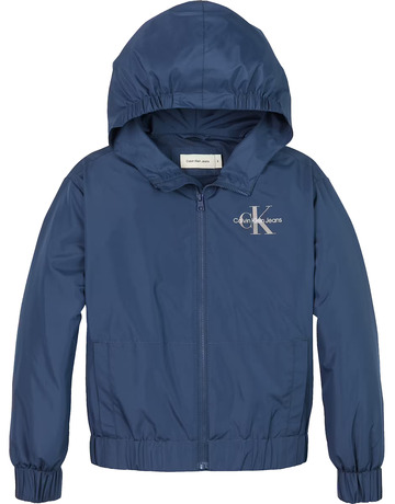 CHAQUETA NIÑO CALVIN KLEIN CON CAPUCHA