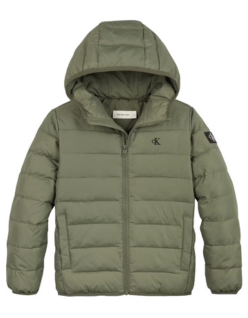 CAZADORA NIÑO CALVIN KLEIN LIGERA CON CAPUCHA