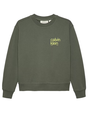 SUDADERA NIÑO  CALVIN KLEIN RELAXED BACK PRINT CN SWEATSHI