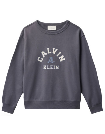SUDADERA NIÑO  CALVIN KLEIN B VARSITY CN SWEATSHIRT