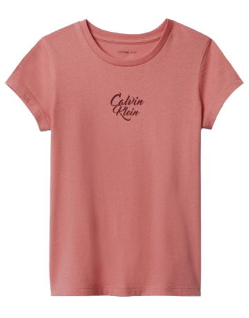 CAMISETA NIÑA  CALVIN KLEIN SCRIPT LOGO GRAPHIC SS T-SHIRT