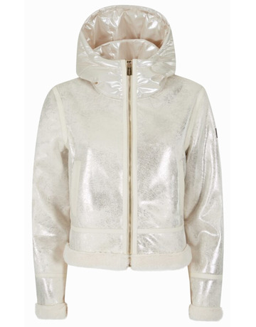 ABRIGO MUJER  YES ZEE GUBBINO DONNA LAMINATO CON CAP