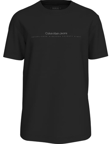 CAMISETA HOMBRE CALVIN KLEIN LOGO MINIMAL