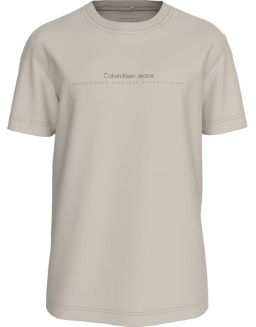 CAMISETA HOMBRE CALVIN KLEIN LOGO MINIMAL