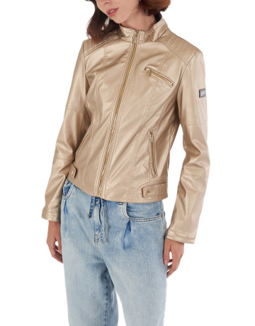 ABRIGO MUJER  YES ZEE GIUBBINO DONNA TIPO MOTOCICLIS