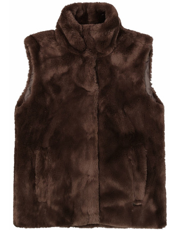 CHALECO MUJER GARCIA JEANS DE PIEL SINTETICA