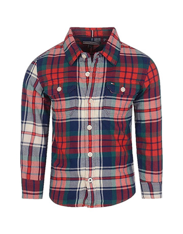 CAMISA NIÑO TOMMY HILFIGER DE CUADROS
