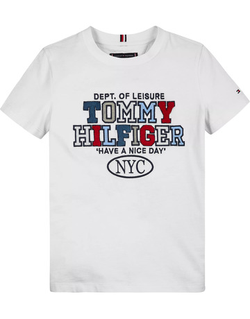 CAMISETA NIÑO TOMMY HILFIGER LOGO TOALLA