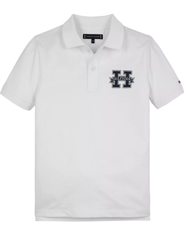 POLO NIÑO TOMMY HILFIGER DE CORTE REGULAR CON INICIAL