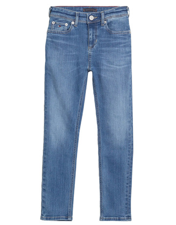 VAQUERO NIÑO TOMMY HILFIGER SCANTON AJUSTADOS Y DESTEÑIDOS