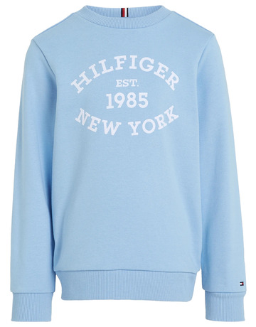 SUDADERA CON LOGO MONOTIPO ATERCIOPELADO NIÑO TOMMY HILFIGER