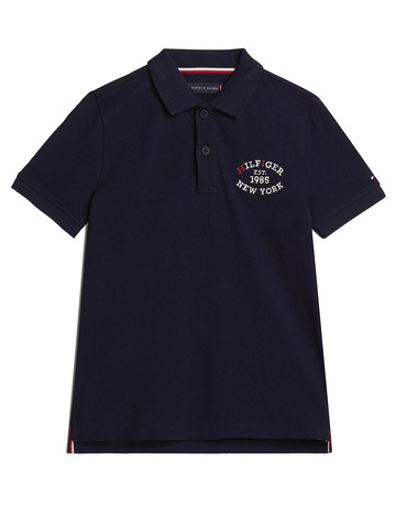 POLO DE CORTE REGULAR CON MONOTIPO NIÑO TOMMY HILFIGER
