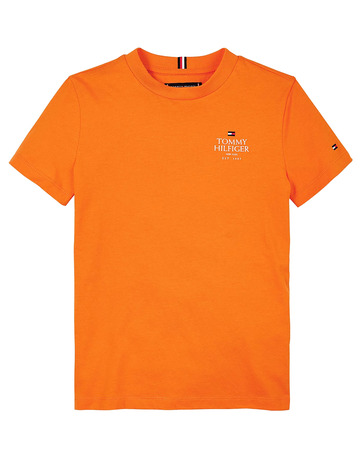 CAMISETA NIÑO TOMMY HILFIGER CUELLO REDONDO CON LOGO