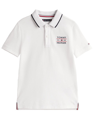 POLO NIÑO TOMMY HILFIGER CON LOGO BORDADO