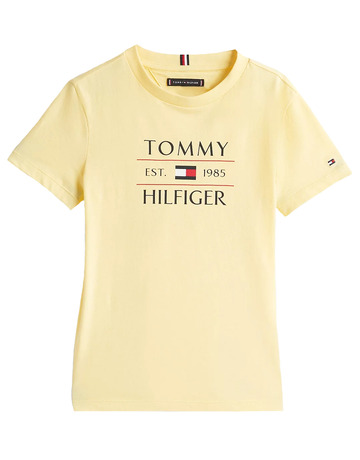 CAMISETA NIÑO TOMMY HILFIGER CON LOGO FIT REGULAR