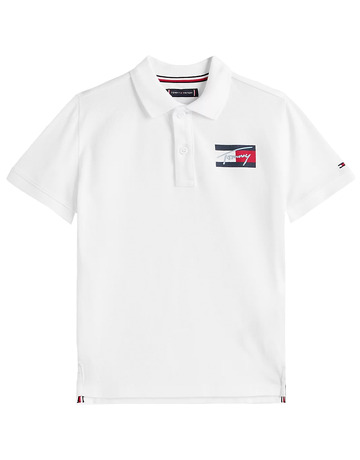 POLO NIÑO TOMMY HILFIGER CON LOGO FIT REGULAR
