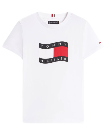 CAMISETA DE PUNTO NIÑO TOMMY HILFIGER CUELLO REDONDO