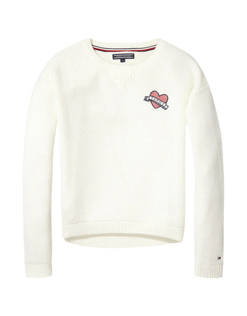 JERSEY NIÑA TOMMY HILFIGUER LOGO CORAZÓN