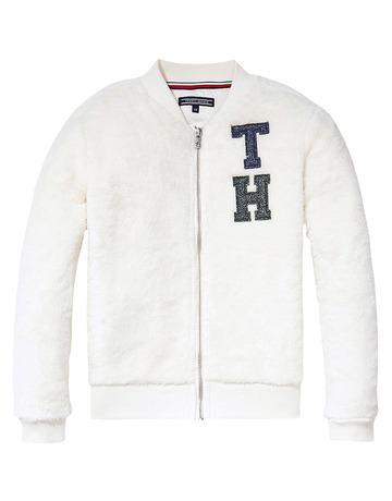 Añadir a la cesta CHAQUETA BOMBER NIÑA TOMMY HILFIGER AFELPADA CHAQUETA BOMBER NIÑA TOMMY HILFIGER AFELPADA