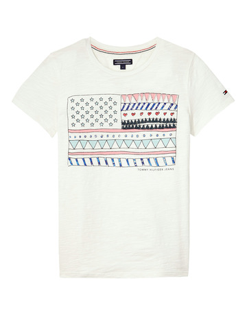 Añadir a la cesta CAMISETA NIÑA TOMMY HILFIGER CON LOGO BANDERA FANTASÍA CAMISETA NIÑA TOMMY HILFIGER CON LOGO BANDERA FANTASÍA