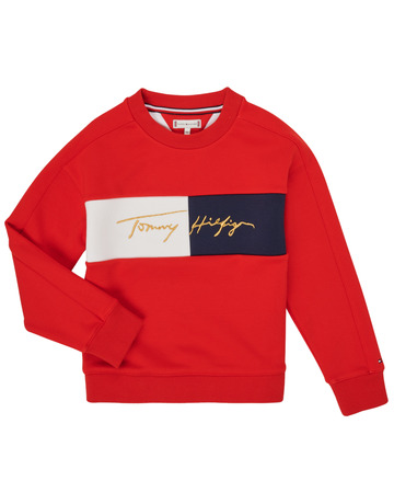 SUDADERA NIÑA TOMMY HILFIGER LOGO ICONS