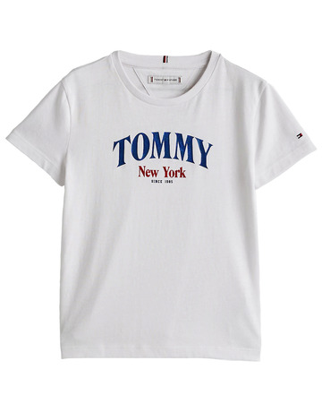 CAMISETA NIÑA TOMMY HILFIGER LOGO BRILLANTE