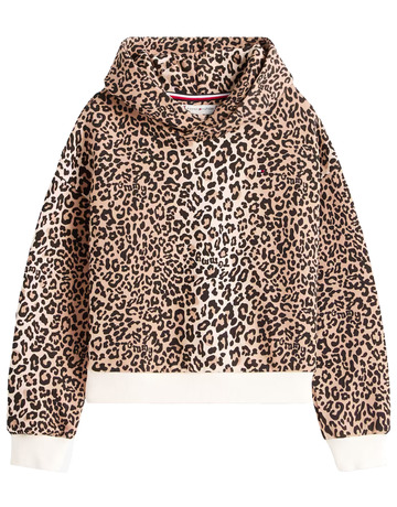 Añadir a la cesta SUDADERA CON CAPUCHA NIÑA TOMMY HILFIGER EN ANIMAL PRINT SUDADERA CON CAPUCHA NIÑA TOMMY HILFIGER EN ANIMAL PRINT