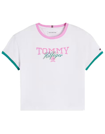 NIÑA TOMMY CREST TEE SS YBR
