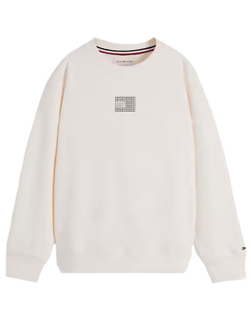 NIÑA TOMMY RHINESTONE CREW NECK YBH